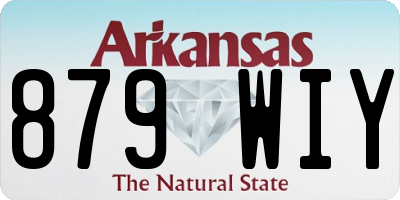 AR license plate 879WIY