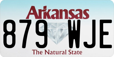 AR license plate 879WJE