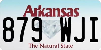 AR license plate 879WJI