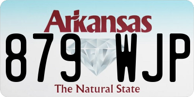 AR license plate 879WJP