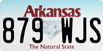 AR license plate 879WJS