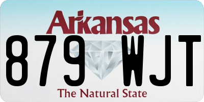 AR license plate 879WJT