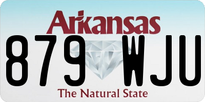 AR license plate 879WJU
