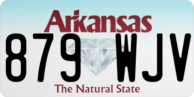 AR license plate 879WJV