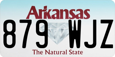 AR license plate 879WJZ