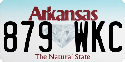 AR license plate 879WKC