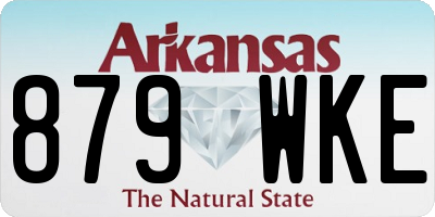 AR license plate 879WKE