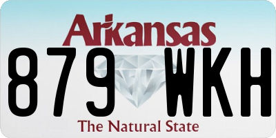 AR license plate 879WKH