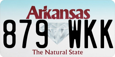 AR license plate 879WKK