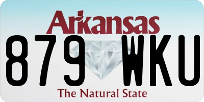 AR license plate 879WKU