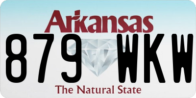 AR license plate 879WKW