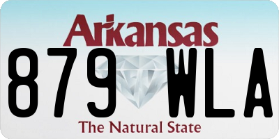 AR license plate 879WLA