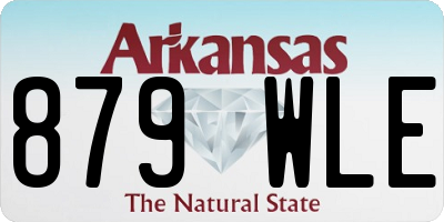 AR license plate 879WLE