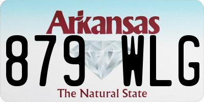 AR license plate 879WLG