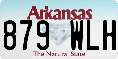 AR license plate 879WLH