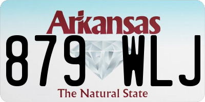 AR license plate 879WLJ