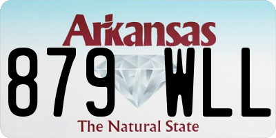AR license plate 879WLL
