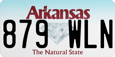 AR license plate 879WLN