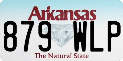 AR license plate 879WLP