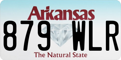AR license plate 879WLR