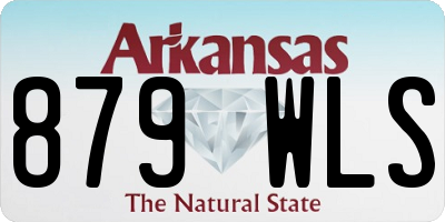 AR license plate 879WLS