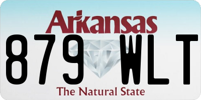 AR license plate 879WLT