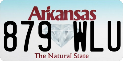 AR license plate 879WLU