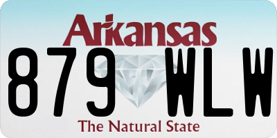 AR license plate 879WLW