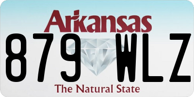AR license plate 879WLZ