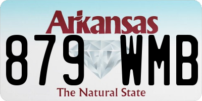 AR license plate 879WMB