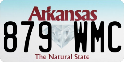 AR license plate 879WMC