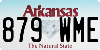 AR license plate 879WME