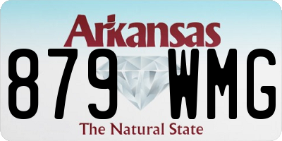 AR license plate 879WMG