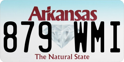 AR license plate 879WMI