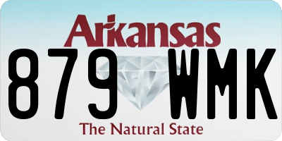 AR license plate 879WMK