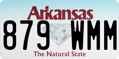 AR license plate 879WMM
