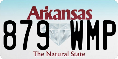 AR license plate 879WMP