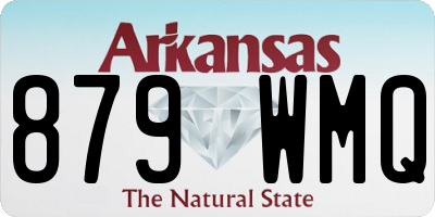 AR license plate 879WMQ