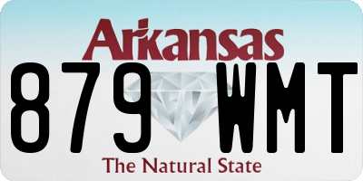 AR license plate 879WMT