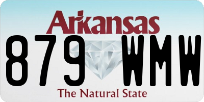 AR license plate 879WMW