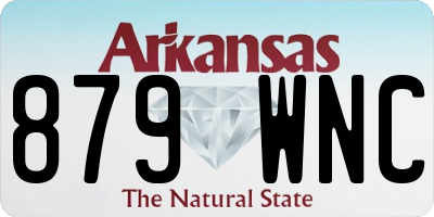 AR license plate 879WNC