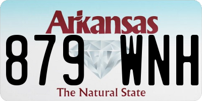 AR license plate 879WNH