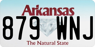 AR license plate 879WNJ