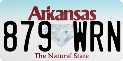 AR license plate 879WRN