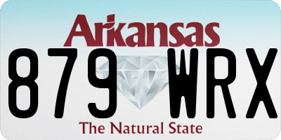 AR license plate 879WRX