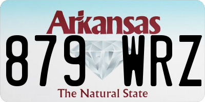 AR license plate 879WRZ