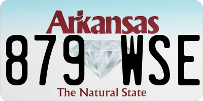AR license plate 879WSE