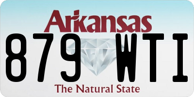 AR license plate 879WTI