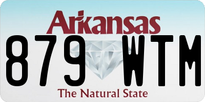 AR license plate 879WTM