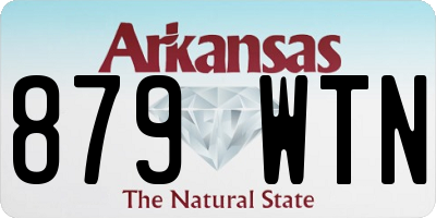 AR license plate 879WTN